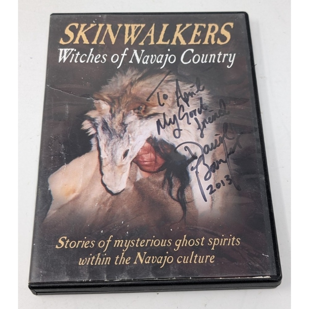 Skinwalkers Witches Of Navajo Country David Bowyer DVD 2006 Skin Walker Signed
